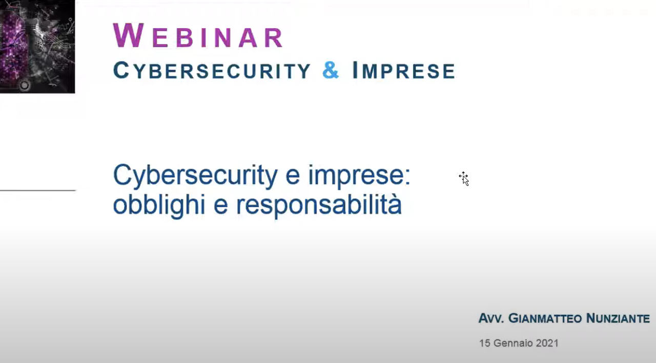 Cybersecurity & Imprese